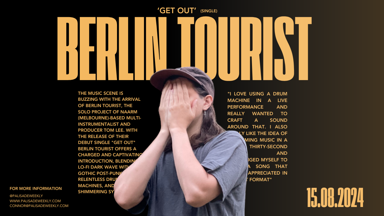 Berlin Tourist Unveils Debut Single "Get Out"