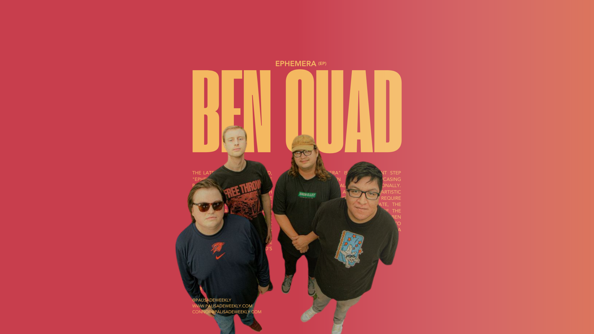 Ben Quad Unleashes Emotional Depth and Sonic Growth in 'Ephemera'