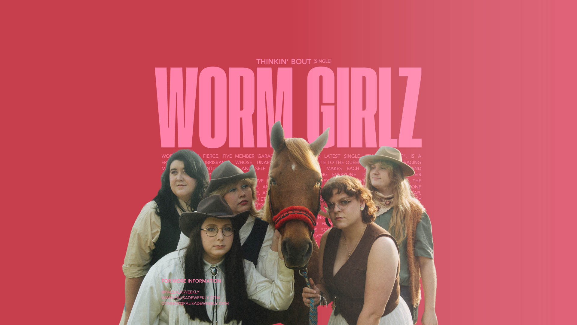 Worm Girlz, the Unapologetically Bold Band Making Waves with Their New Single 'Thinkin’ Bout'