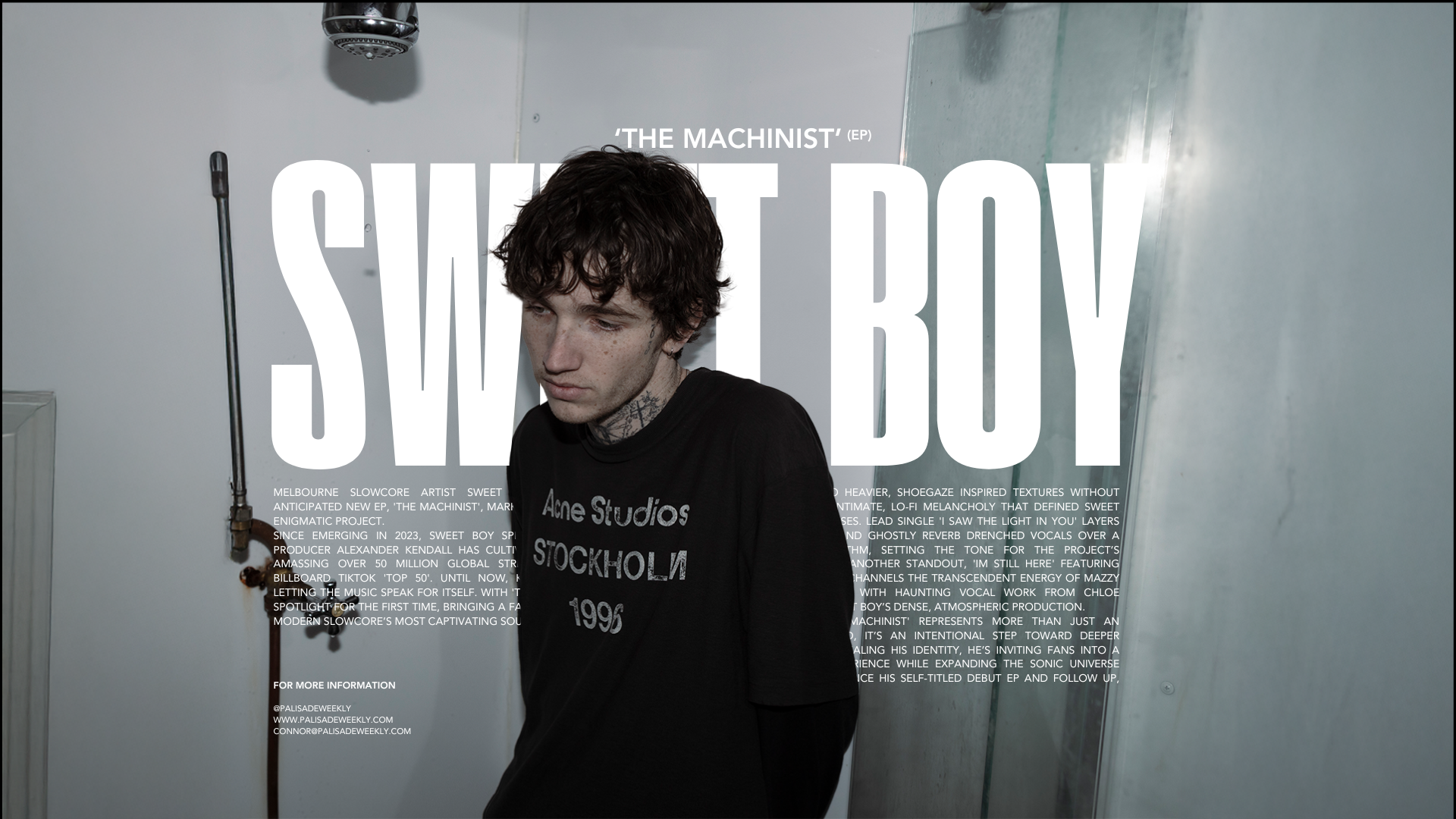 Sweet Boy Steps Out of the Shadows with New EP 'The Machinist'