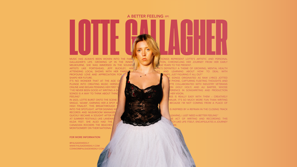 Seventeen and Soaring: Lotte Gallagher Celebrates Her Debut EP 'A Better Feeling'